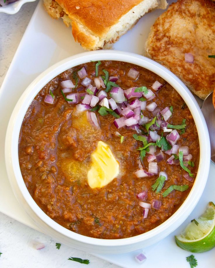 Kaju pav Bhaji 