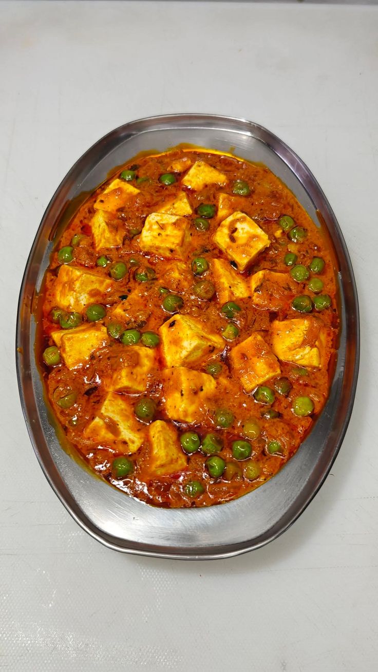 Matar paneer 