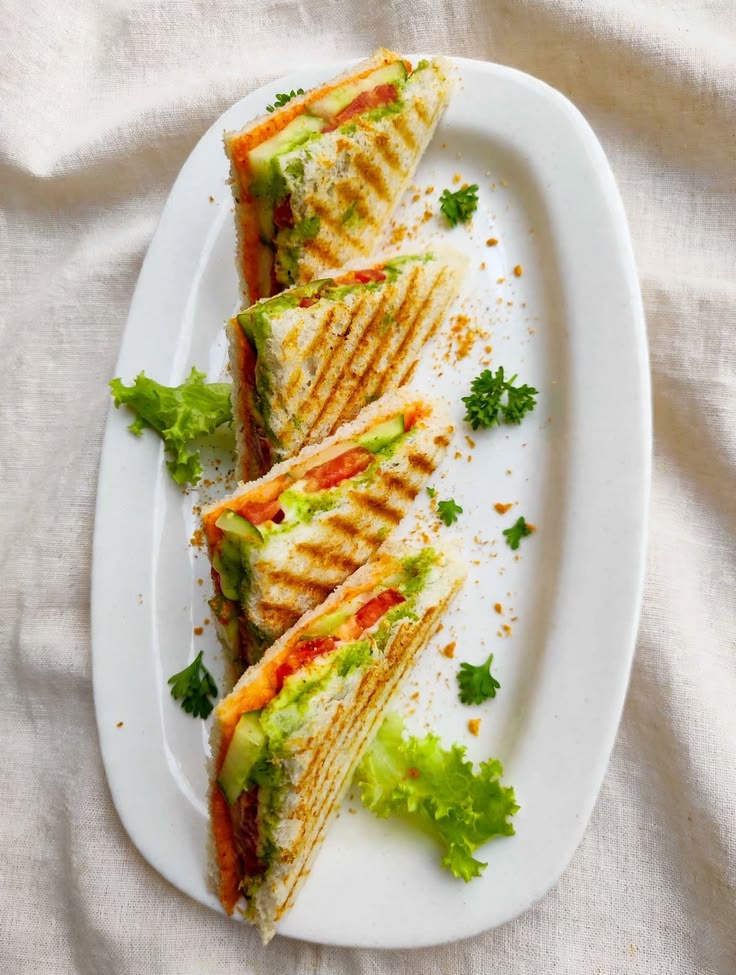 Vegetable sendwich 