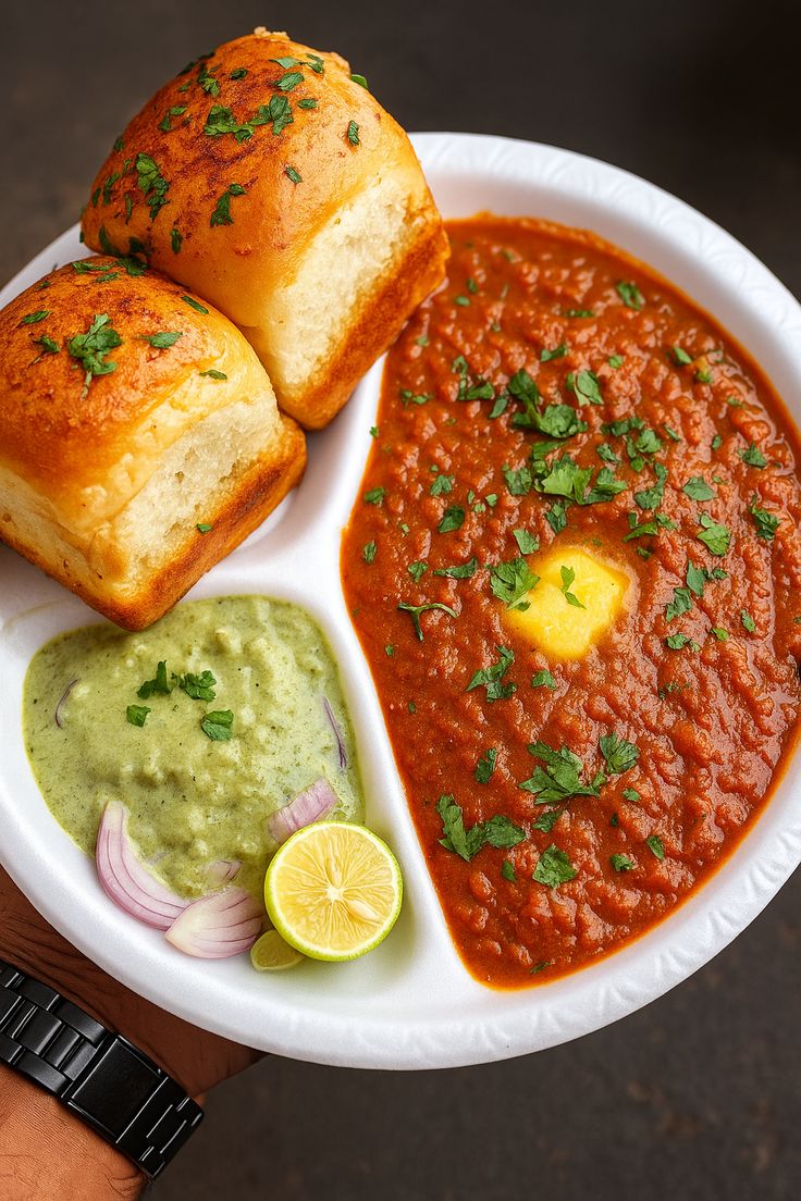 Butter Pav Bhaji 