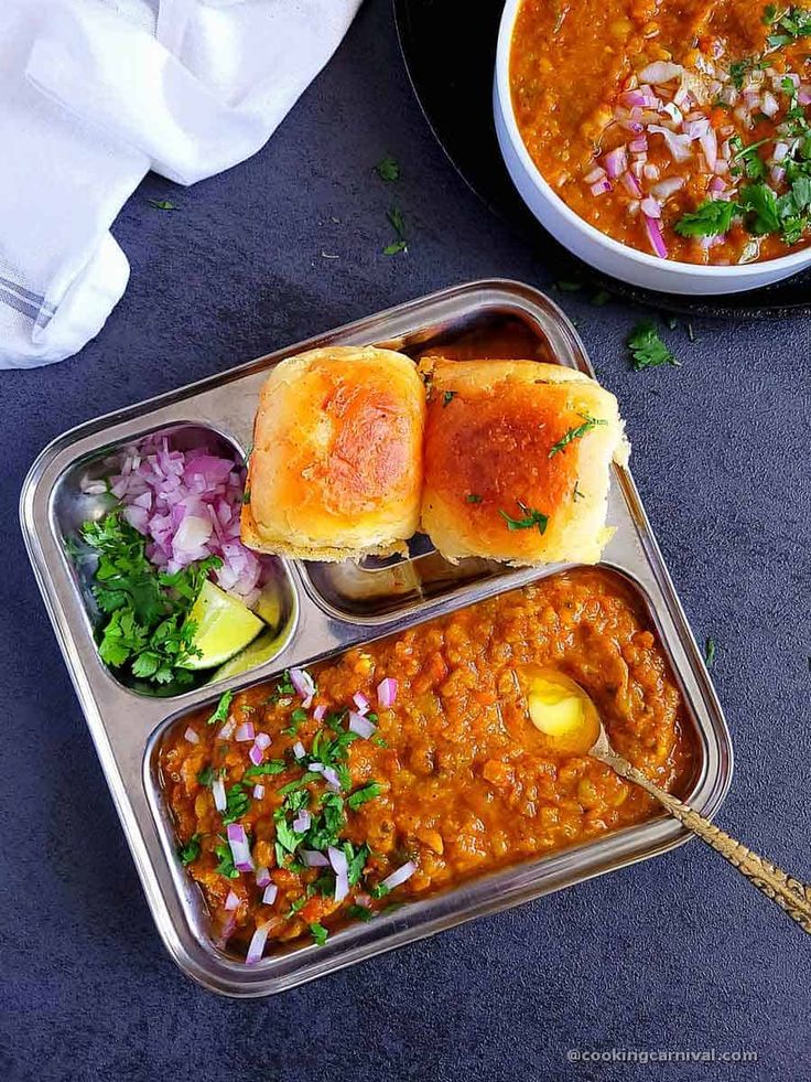 Tadka pav bhaji 