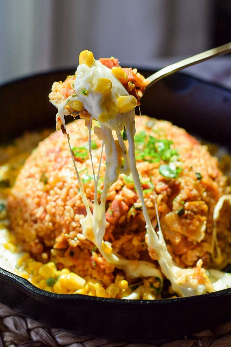 Cheese fry rice 