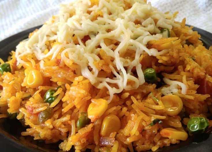 Cheese chili pulao